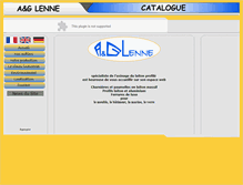 Tablet Screenshot of lenne.com